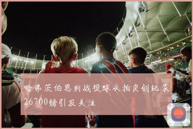 哈弗茨伯恩利战役球衣拍卖创纪录26700镑引发关注